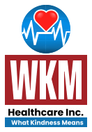 wkm healthcare inc. logo